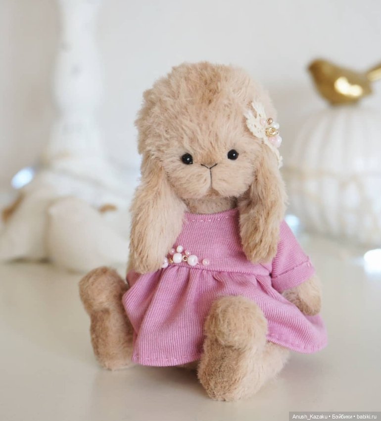 Зайка тедди — Авторские мишки Тедди и друзья: фото (фото 3)