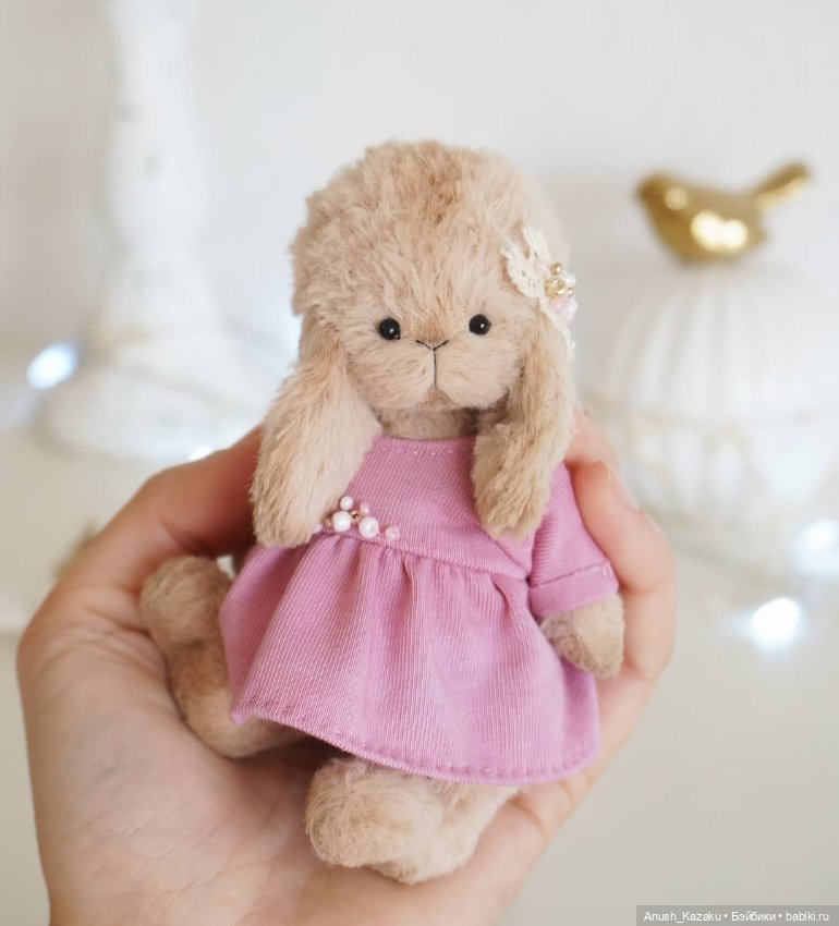 Зайка тедди — Авторские мишки Тедди и друзья: фото (фото 4)