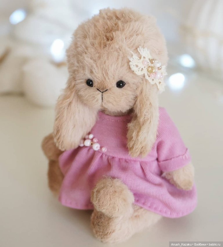 Зайка тедди — Авторские мишки Тедди и друзья: фото (фото 5)