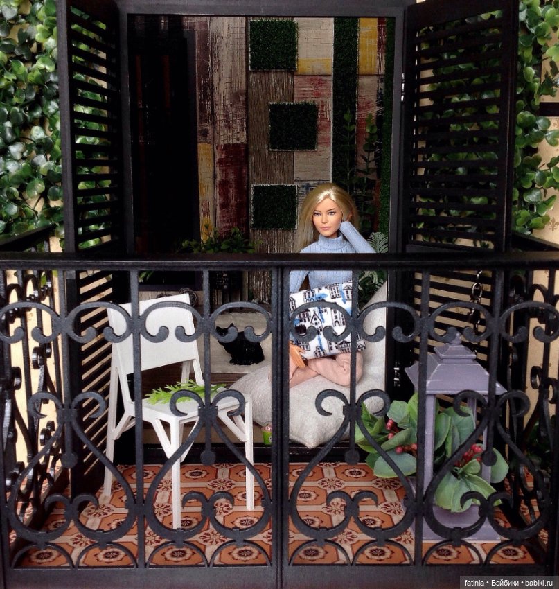 Балкон. Пожалуй лучшая моя находка для кукольных фотосессий (фото 10)