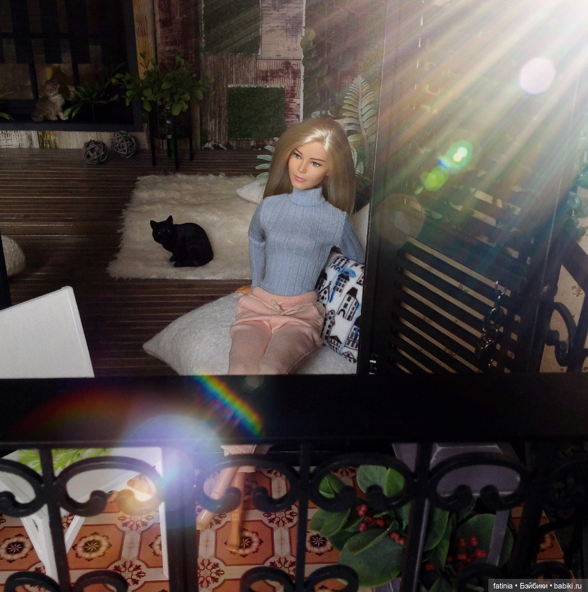 Балкон. Пожалуй лучшая моя находка для кукольных фотосессий (фото 7)