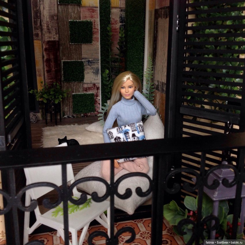 Балкон. Пожалуй лучшая моя находка для кукольных фотосессий (фото 9)