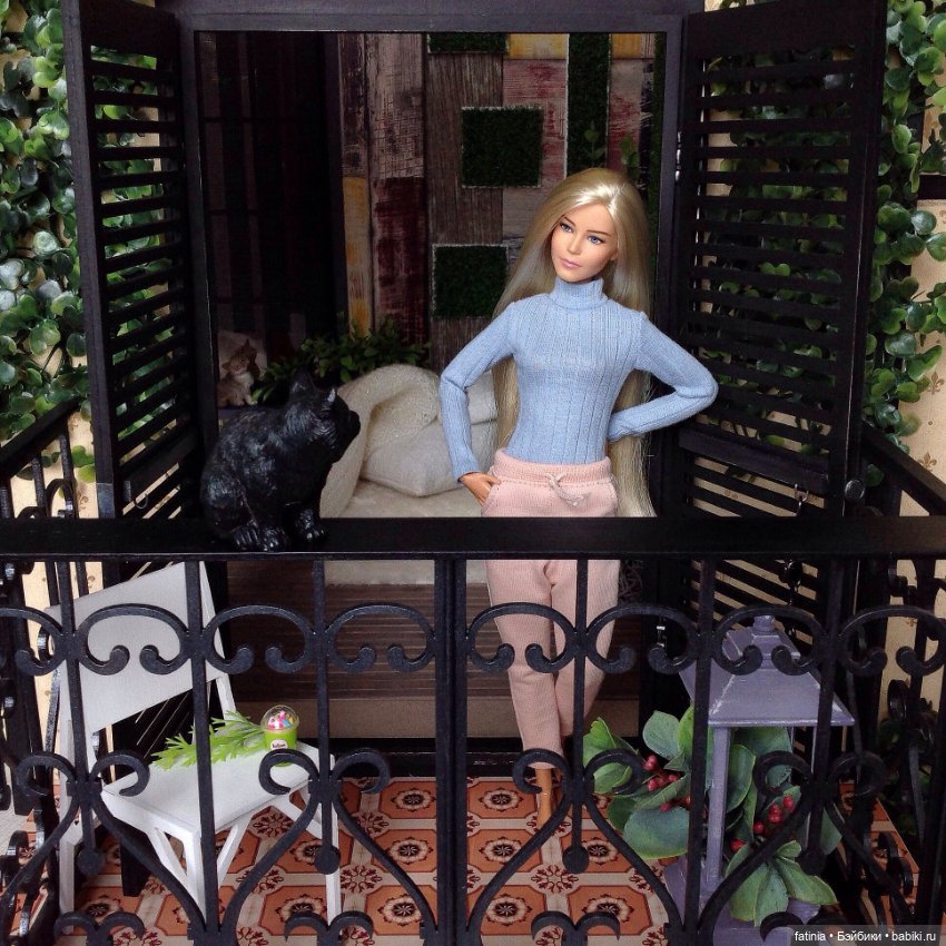 Балкон. Пожалуй лучшая моя находка для кукольных фотосессий