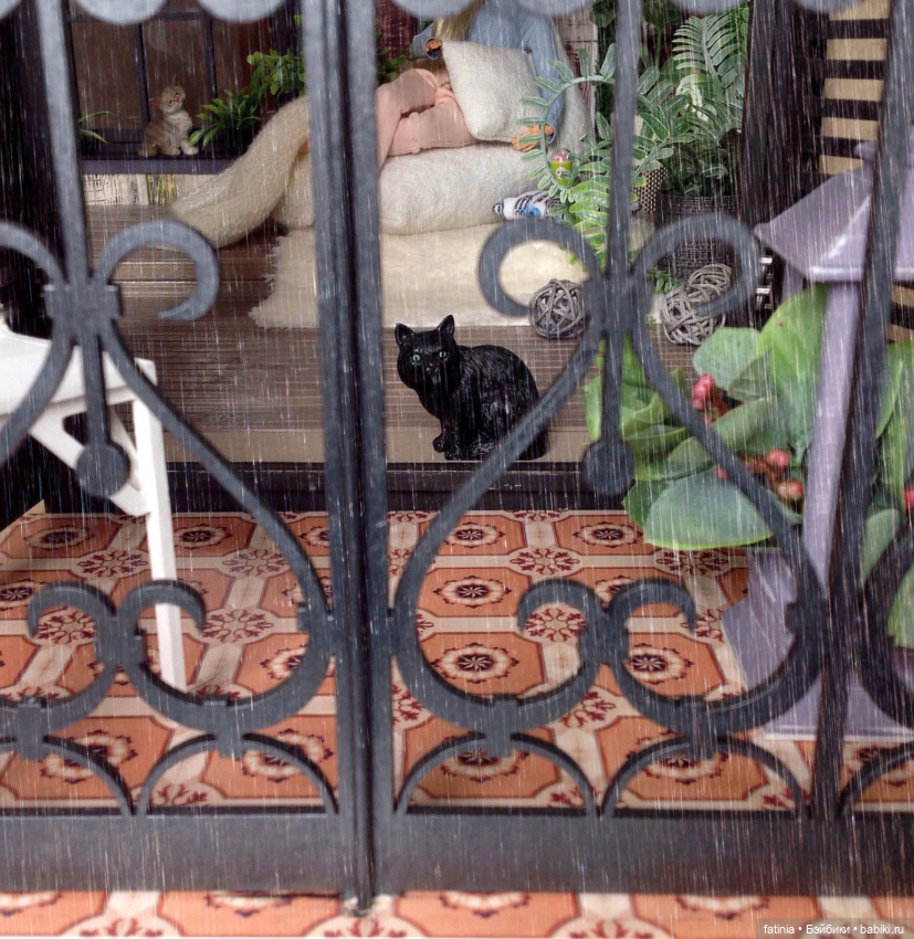 Балкон. Пожалуй лучшая моя находка для кукольных фотосессий