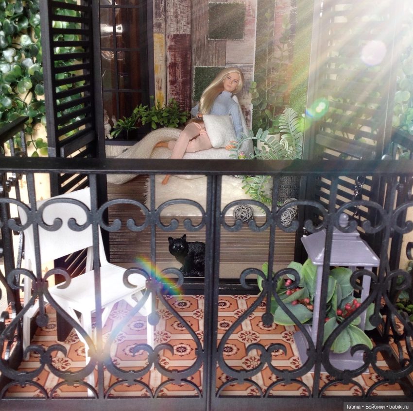 Балкон. Пожалуй лучшая моя находка для кукольных фотосессий (фото 3)