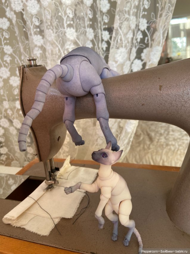 Старая швейная машинка — Разные куклы BJD (БЖД): редкие бренды (фото 5)