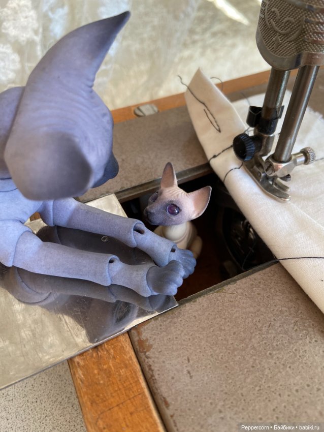 Старая швейная машинка — Разные куклы BJD (БЖД): редкие бренды (фото 4)