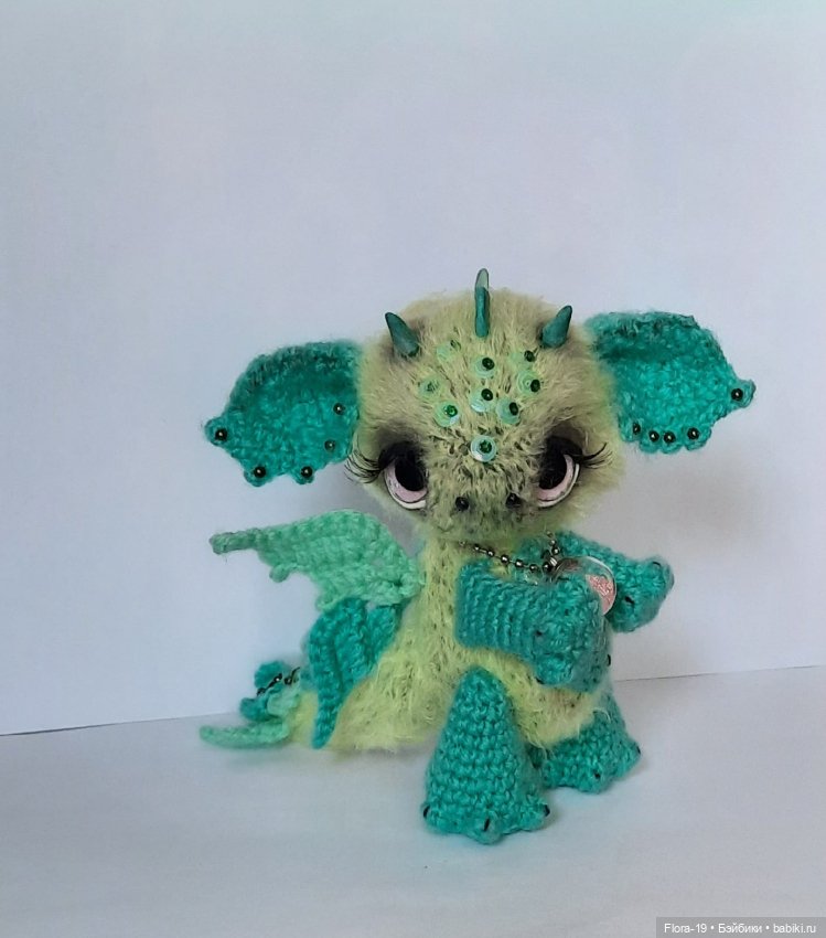 Дракончик Ушастик — Вязаные игрушки и амигуруми: крючком (фото 4)