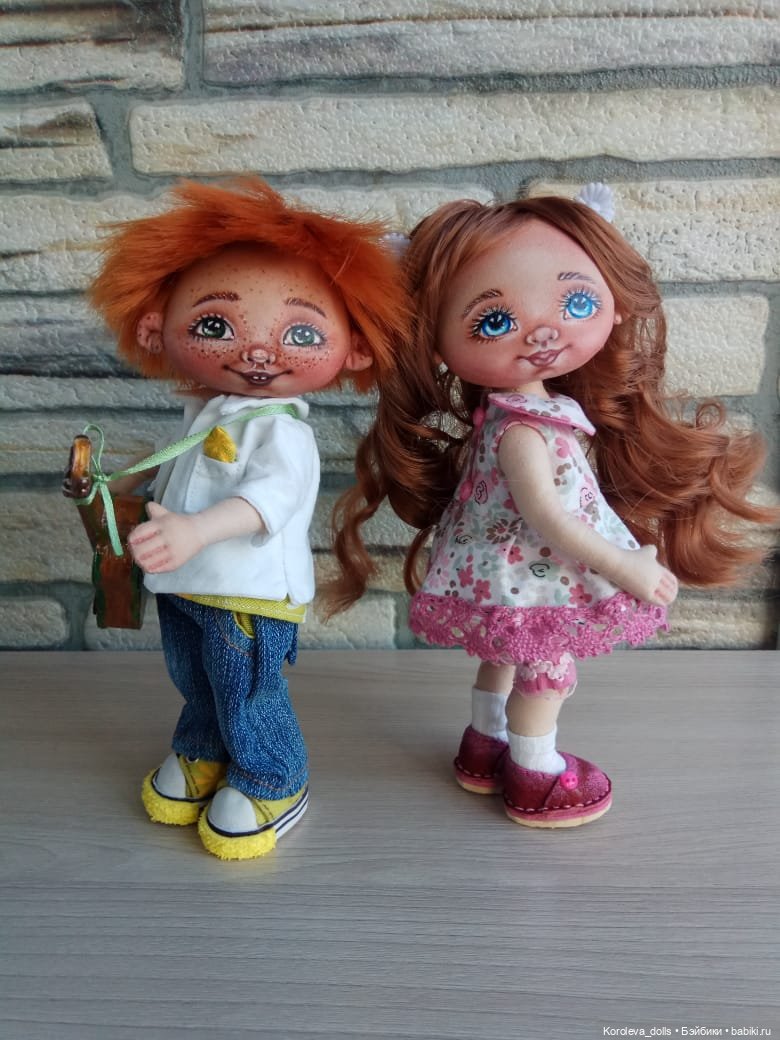 Жизнь в розовом цвете — Авторские текстильные куклы: Вальдорфские (фото 8)