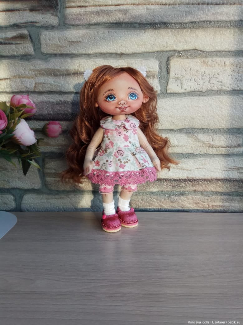 Жизнь в розовом цвете — Авторские текстильные куклы: Вальдорфские (фото 10)