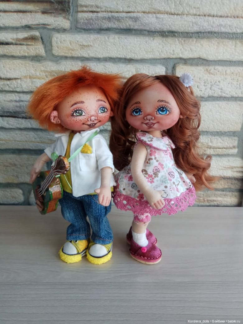 Жизнь в розовом цвете — Авторские текстильные куклы: Вальдорфские (фото 7)