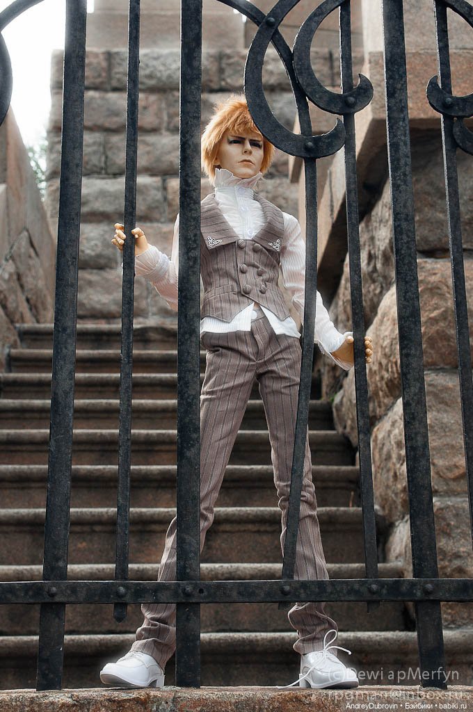 Дэвид Боуи — Гибридизация кукол BJD (БЖД): пересадка головы (фото 3)