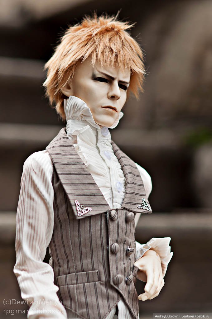 Дэвид Боуи — Гибридизация кукол BJD (БЖД): пересадка головы (фото 5)