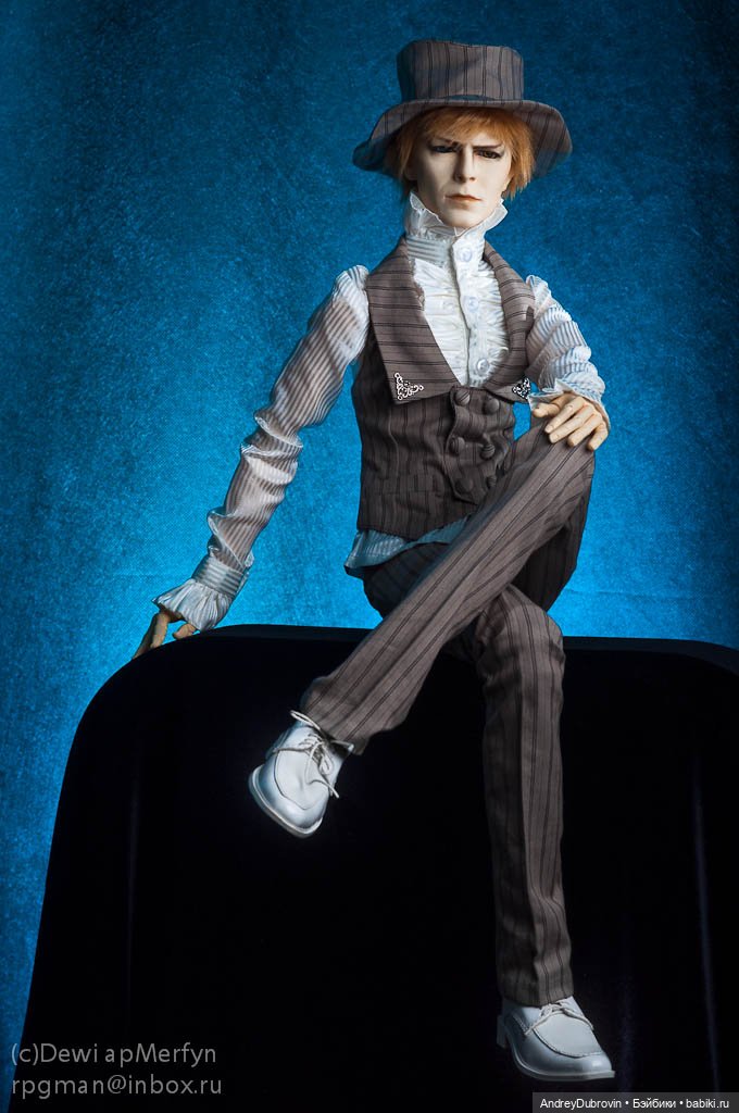 Дэвид Боуи — Гибридизация кукол BJD (БЖД): пересадка головы (фото 2)