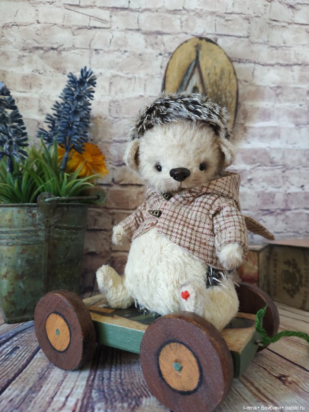 Крошик — Авторские мишки Тедди и друзья: фото (фото 3)