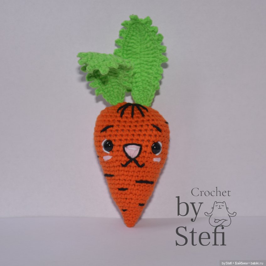 Моркунья! (погремушка) — Вязаные игрушки и амигуруми: крючком (фото 3)