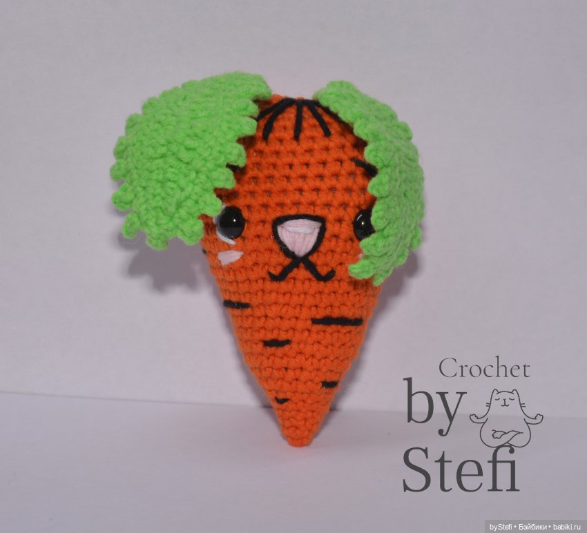 Моркунья! (погремушка) — Вязаные игрушки и амигуруми: крючком (фото 10)