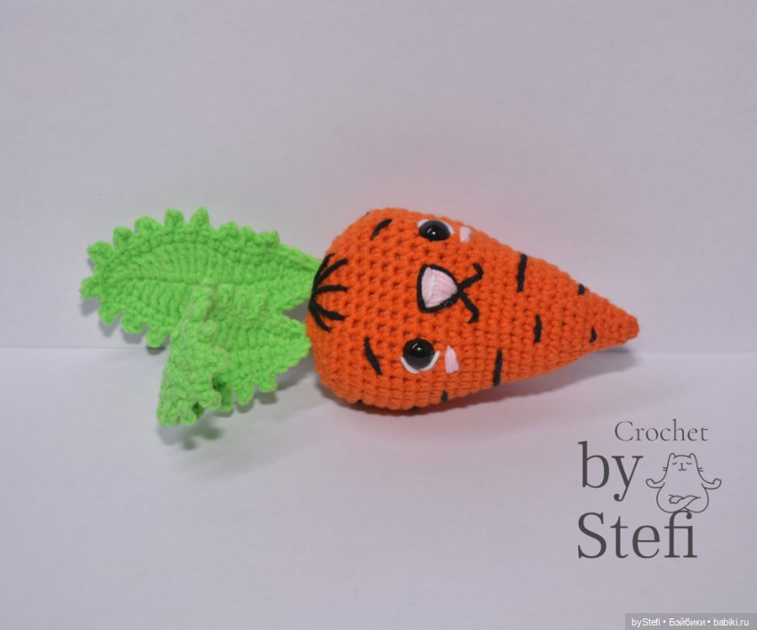 Моркунья! (погремушка) — Вязаные игрушки и амигуруми: крючком (фото 8)