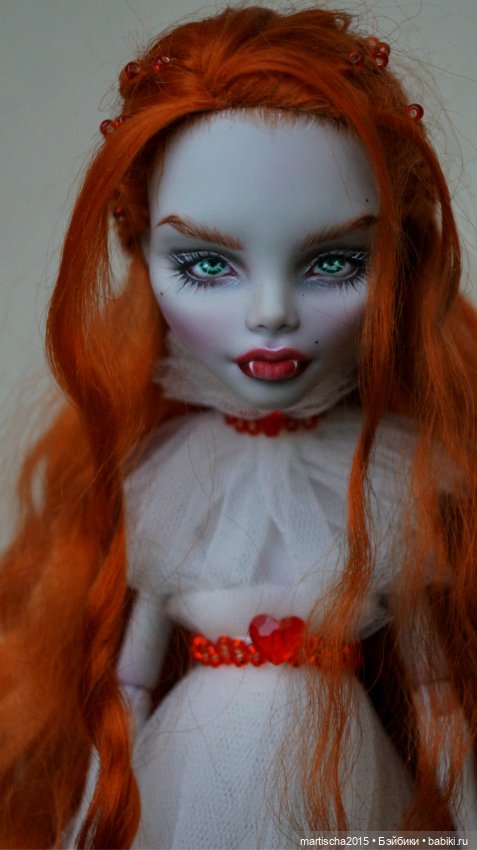 Еще одина Люси — ООАК Monster High и Ever After High: репейнт (фото 4)