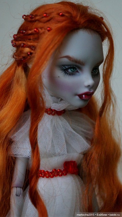 Еще одина Люси — ООАК Monster High и Ever After High: репейнт (фото 2)