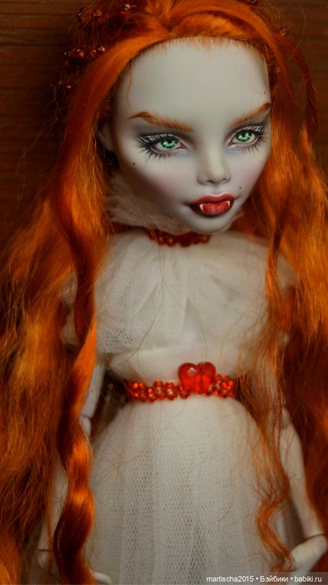 Еще одина Люси — ООАК Monster High и Ever After High: репейнт (фото 5)