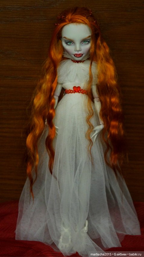 Еще одина Люси — ООАК Monster High и Ever After High: репейнт (фото 7)