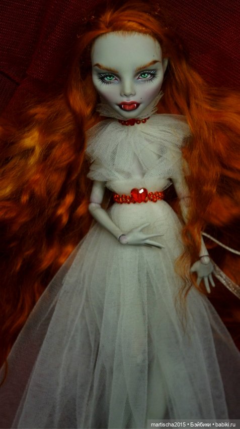 Еще одина Люси — ООАК Monster High и Ever After High: репейнт