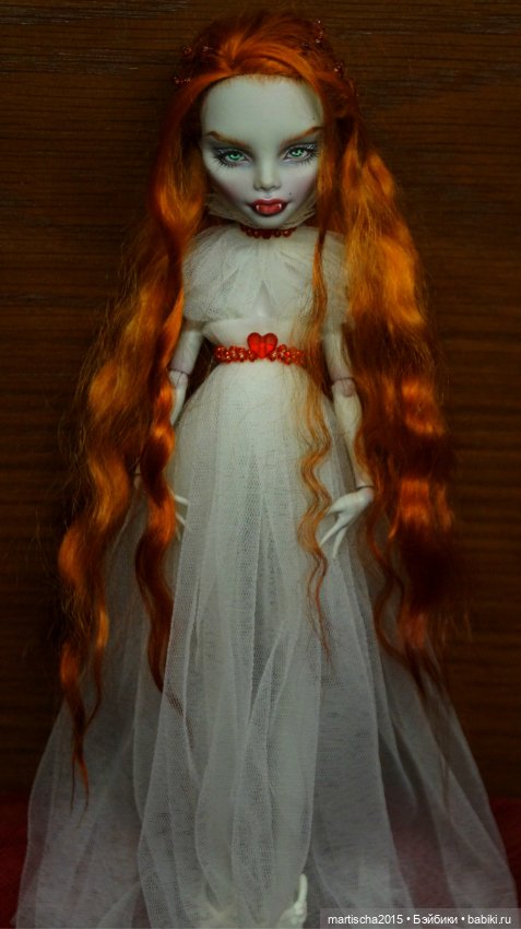 Еще одина Люси — ООАК Monster High и Ever After High: репейнт (фото 6)