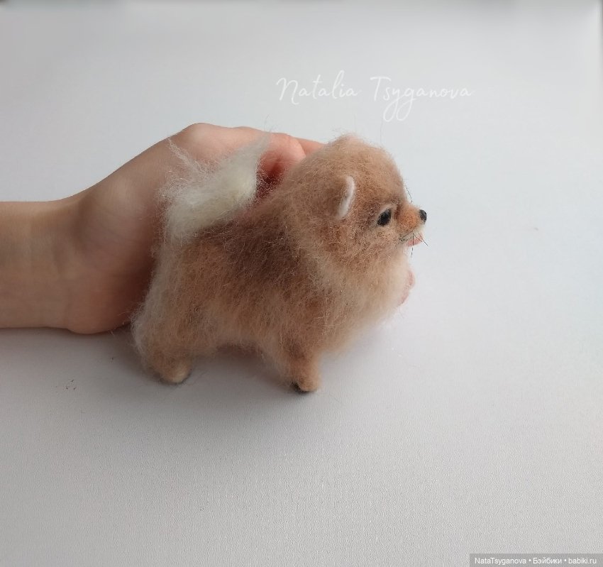 Валяные игрушки из шерсти: сухое валяние (фото 4)