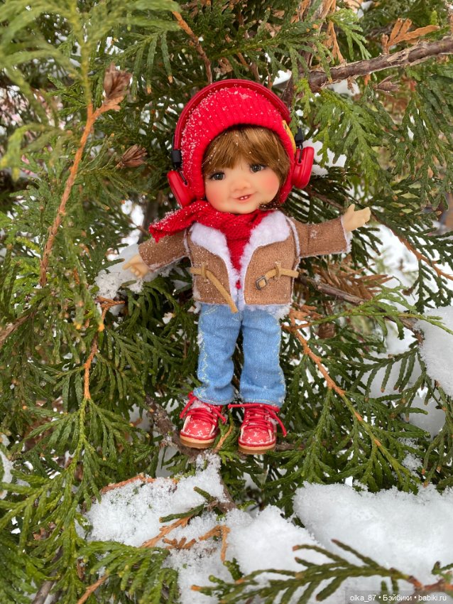 Моя любимая красная шапочка Или Весна ты где? Giggi Meadow dolls