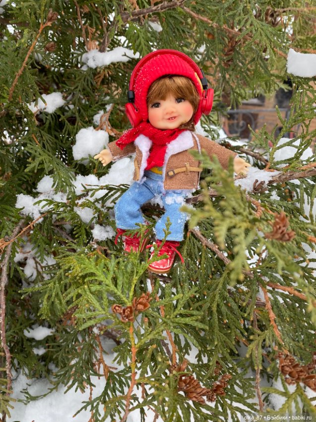 Моя любимая красная шапочка Или Весна ты где? Giggi Meadow dolls