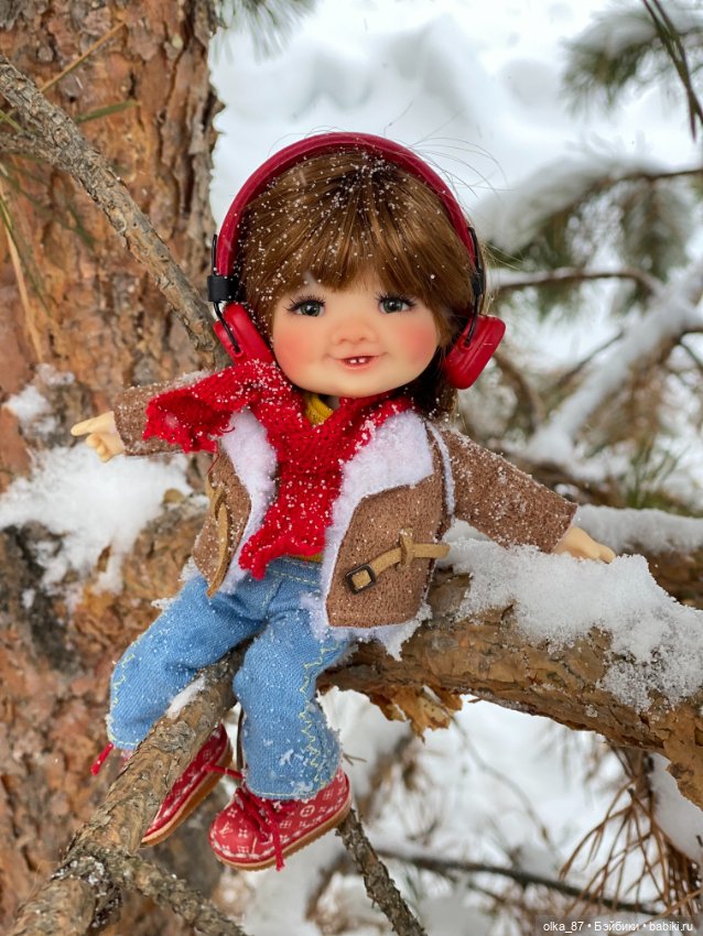 Моя любимая красная шапочка Или Весна ты где? Giggi Meadow dolls