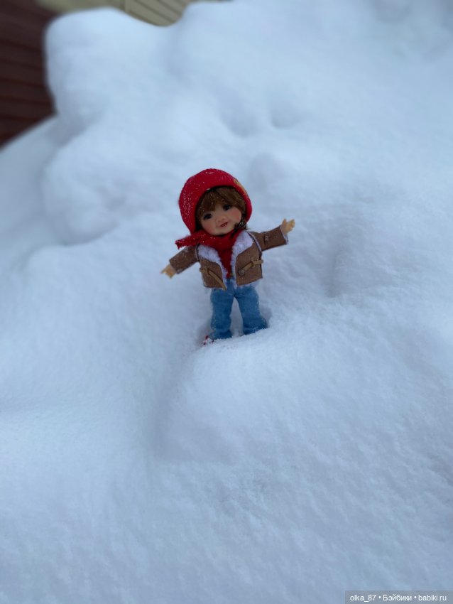 Моя любимая красная шапочка Или Весна ты где? Giggi Meadow dolls