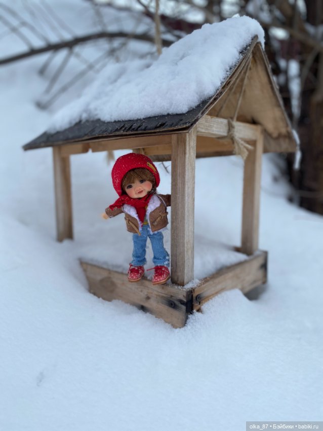 Моя любимая красная шапочка Или Весна ты где? Giggi Meadow dolls