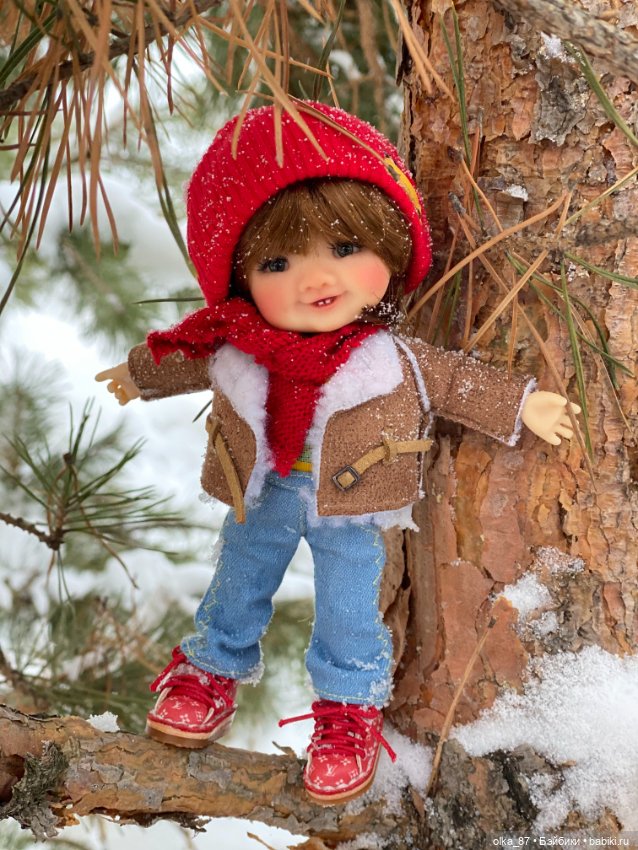 Моя любимая красная шапочка Или Весна ты где? Giggi Meadow dolls