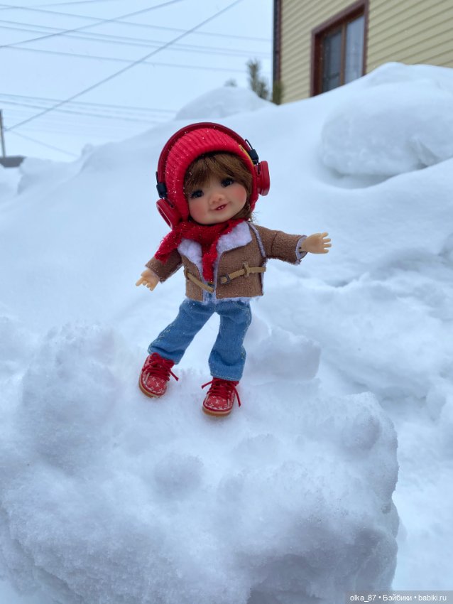 Моя любимая красная шапочка Или Весна ты где? Giggi Meadow dolls (фото 4)