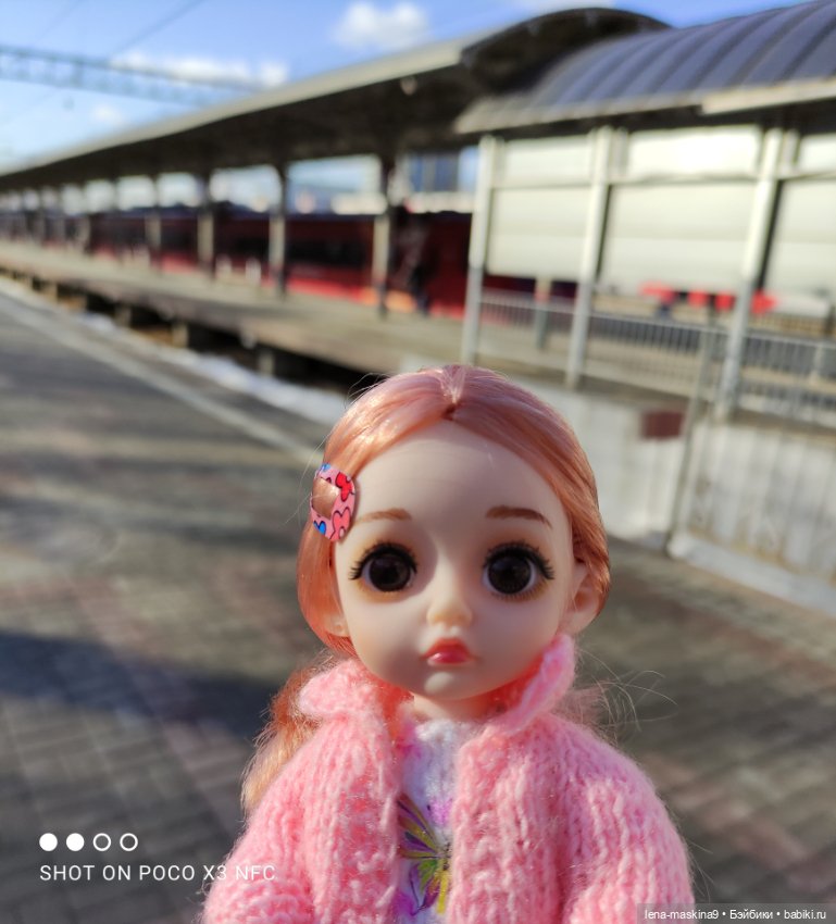 Асенька собралась в дорогу на поезде (фото 6)