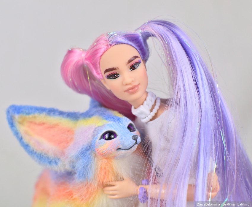 Две акварельные лисички — Куклы Barbie (Барби): Looks (фото 9)