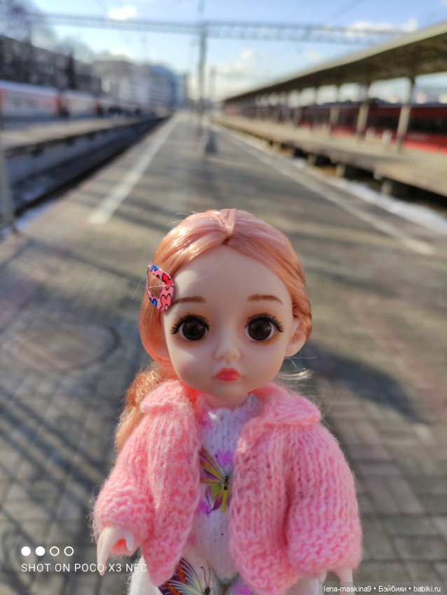 Асенька собралась в дорогу на поезде (фото 4)