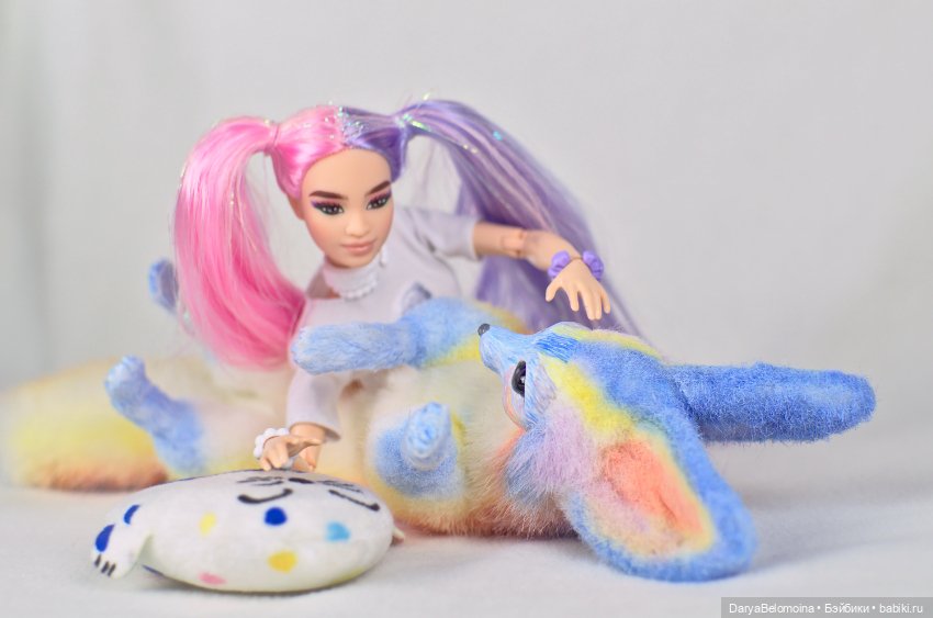 Две акварельные лисички — Куклы Barbie (Барби): Looks (фото 2)