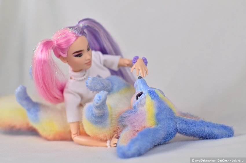 Две акварельные лисички — Куклы Barbie (Барби): Looks
