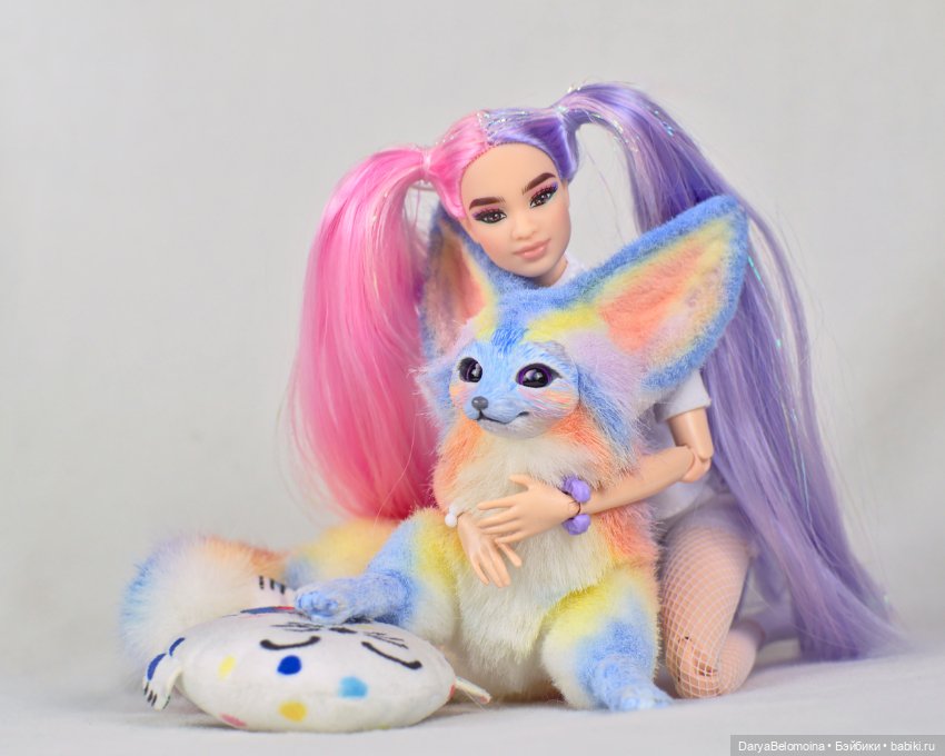 Две акварельные лисички — Куклы Barbie (Барби): Looks (фото 5)