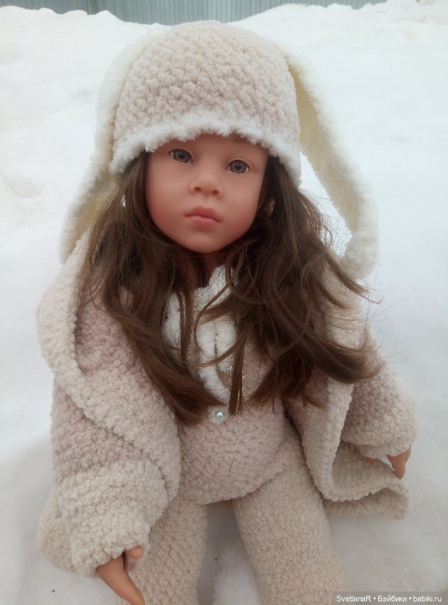 У нас появилась подружка — Куклы Gotz (Готц): Ханна (фото 4)
