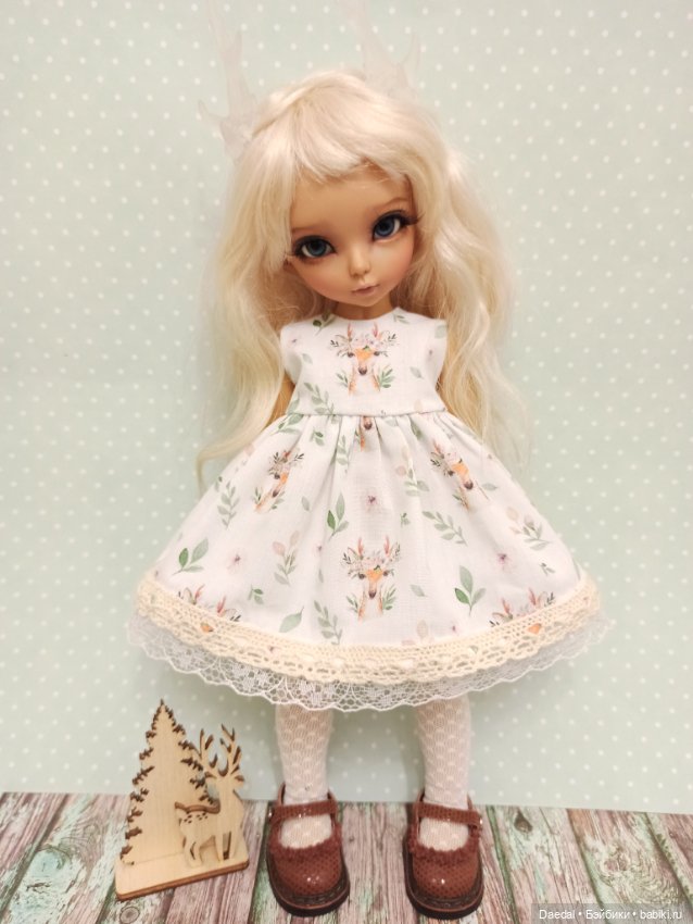 Платье на литлфи — Одежда и обувь для кукол своими руками: фото (фото 3)