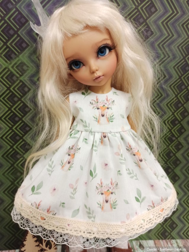 Платье на литлфи — Одежда и обувь для кукол своими руками: фото (фото 8)