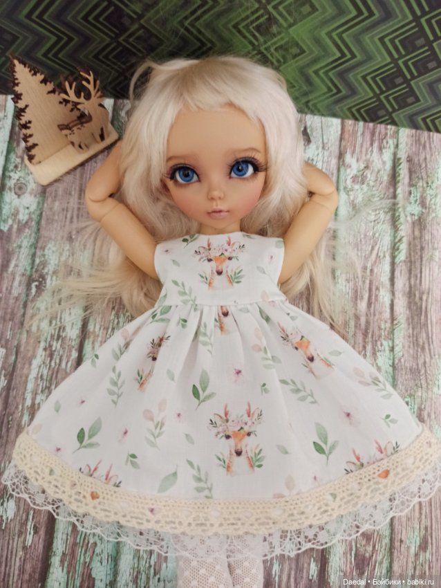 Платье на литлфи — Одежда и обувь для кукол своими руками: фото (фото 4)