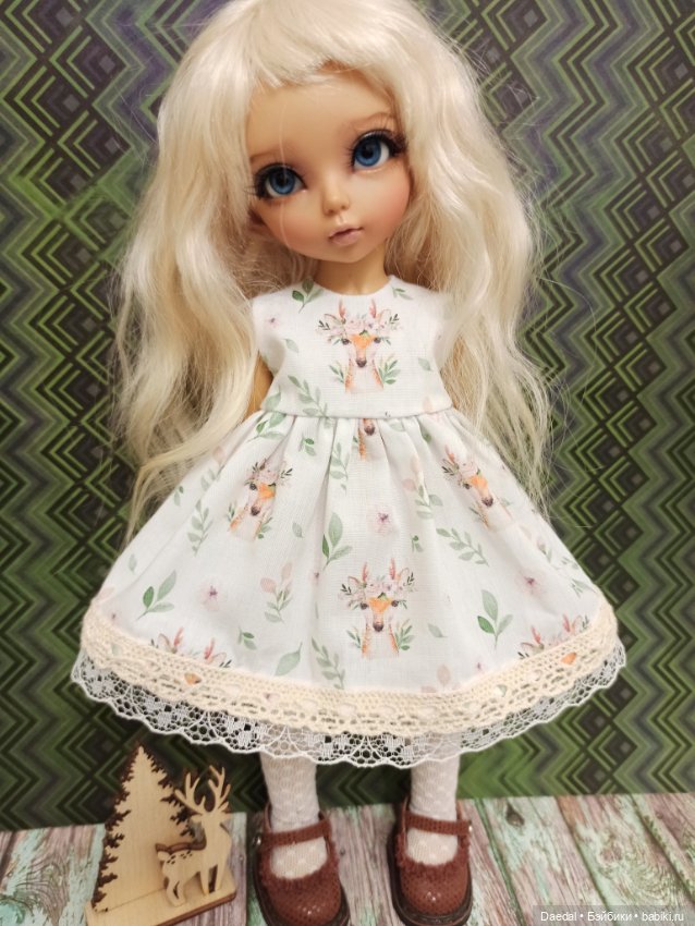 Платье на литлфи — Одежда и обувь для кукол своими руками: фото (фото 7)