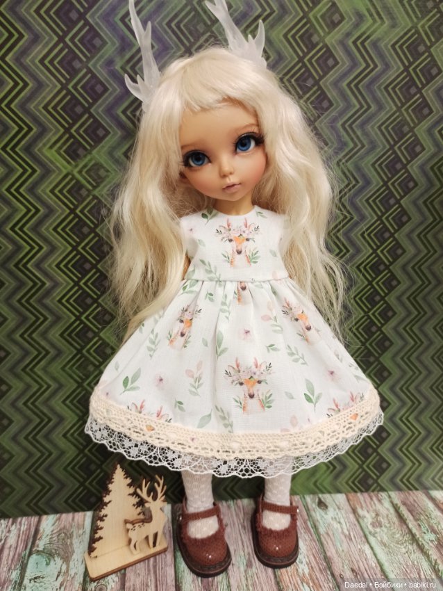 Платье на литлфи — Одежда и обувь для кукол своими руками: фото (фото 9)