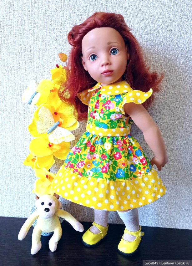 Наше весеннее солнышко — Куклы Gotz (Готц): Ханна (фото 5)