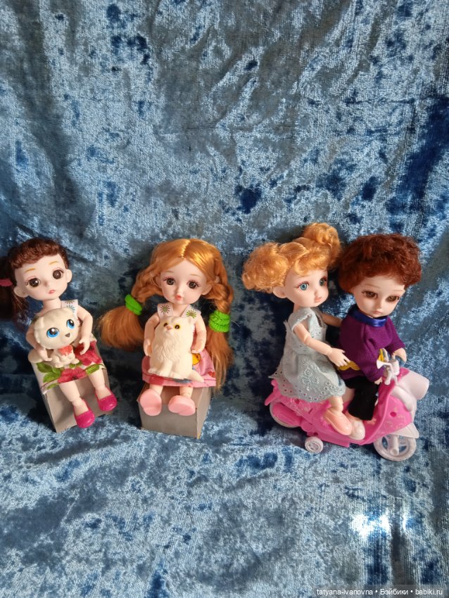 Прокатится на мотоцикле — Куклы с Алиэкспресс (Aliexpress): Китайские шарнирные (фото 6)